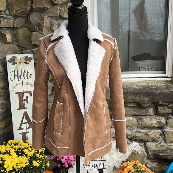 Faux Suede jacket - Picture 4 of 5